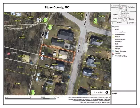 View/Area - 105 S Walnut St, Crane, MO 65633 photo 1 of 1