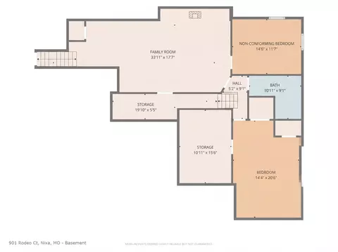 Floorplan - 901 N Rodeo Ct, Nixa, MO 65714 photo 2 of 2