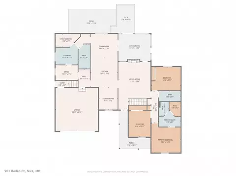 Floorplan - 901 N Rodeo Ct, Nixa, MO 65714 photo 1 of 2