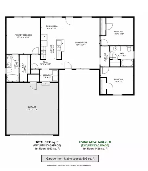 Floorplan - 509 Mark St, Billings, MO 65610 photo 1 of 1