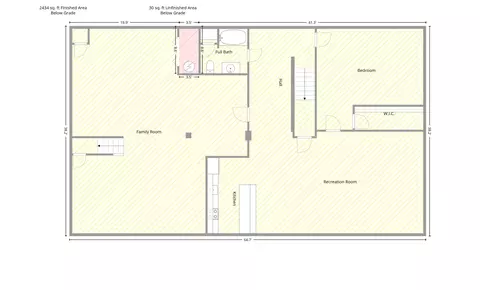 Floorplan - 1214 W Beverly Hills Dr, Springfield, MO 65803 photo 2 of 2