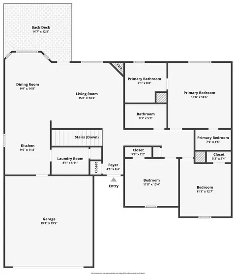 Floorplan - 3333 S Lakeside Ave, Springfield, MO 65804 photo 1 of 2