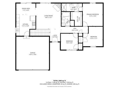 Floorplan - 970 Creekside Pl, Nixa, MO 65714 photo 2 of 3