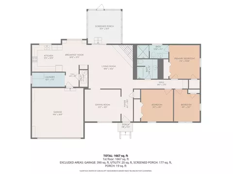 Floorplan - 1543 E Glenwood St, Springfield, MO 65804 photo 1 of 1
