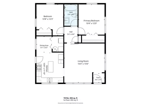 Floorplan - 700 Brown St, Branson, MO 65616 photo 1 of 2
