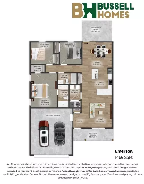Floorplan - 5245 W Josh St, Springfield, MO 65802 photo 1 of 1