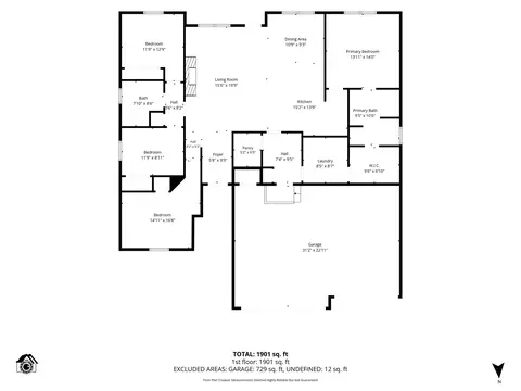 Floorplan - 3014 E Heritage St, Republic, MO 65738 photo 1 of 1