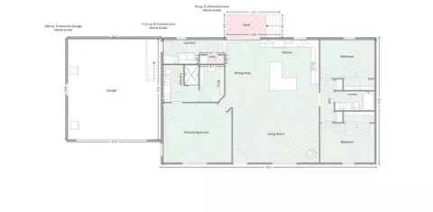 Floorplan - 1257 Elkhead Rd, Sparta, MO 65753 photo 1 of 1