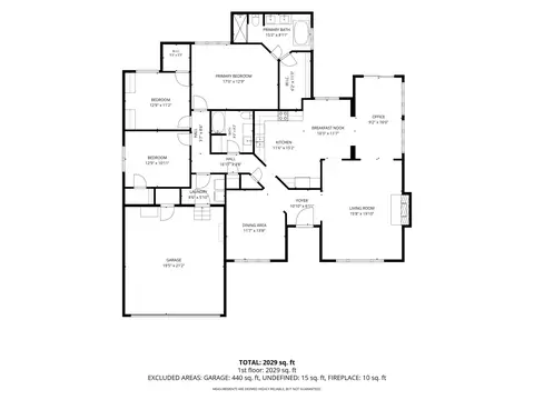 Floorplan - 3214 S Oak Ave, Springfield, MO 65804 photo 1 of 1