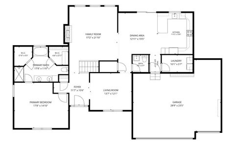Floorplan - 2810 N 24th St, Ozark, MO 65721 photo 1 of 2