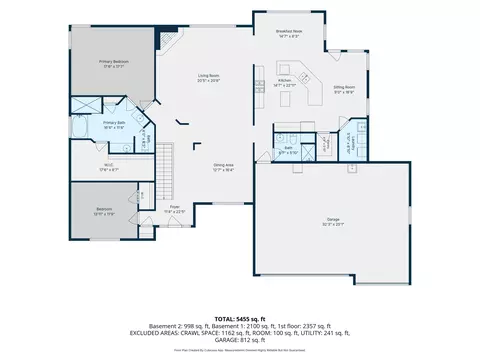Floorplan - 842 Silver Cliff Way, Branson West, MO 65737 photo 4 of 4