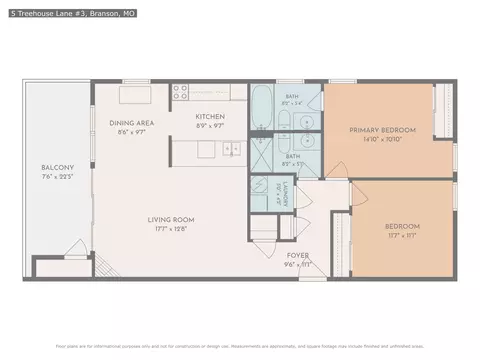 Floorplan - 5 Treehouse Ln # 3, Branson, MO 65616 photo 1 of 1
