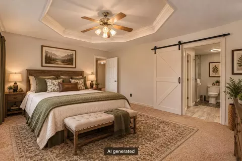 Bedroom - 3502 N Bobwhite Dr, Ozark, MO 65721 photo 4 of 10