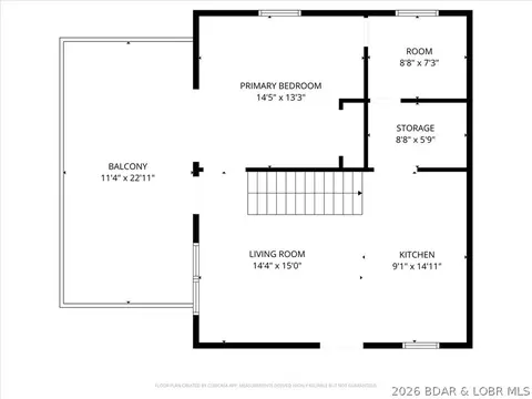 Floorplan - 2809 Pine Cove Rd, Edwards, MO 65326 photo 1 of 1