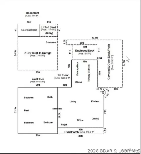Floorplan - 421 W Bourbon St, Eldon, MO 65026 photo 1 of 1