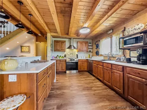 Kitchen - 270 Foggy Bottom Rd, Roach, MO 65787 photo 2 of 3