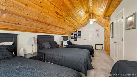 Bedroom - 1521 Big Island Dr, Roach, MO 65787 photo 6 of 8