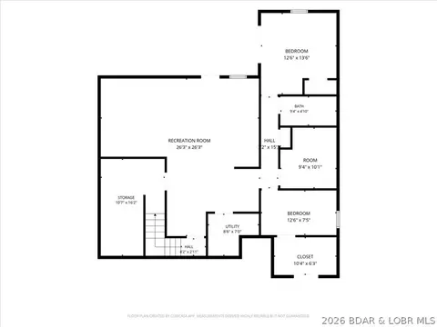 Floorplan - 158 Apache Rd, Four Seasons, MO 65049 photo 1 of 2
