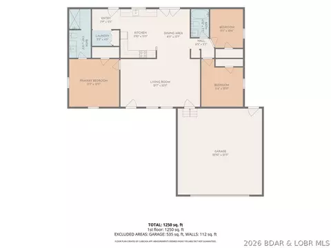 Floorplan - 148 Hwy D, Kaiser, MO 65047 photo 1 of 2
