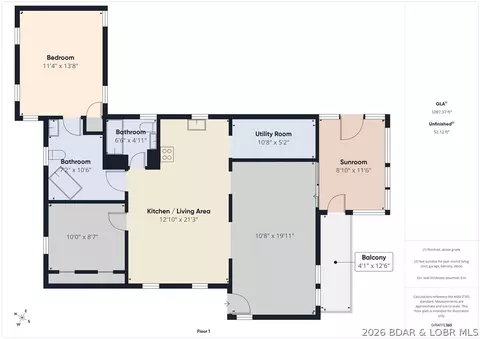 Floorplan - 3584 Walnut Hills Rd, Stover, MO 65078 photo 1 of 1