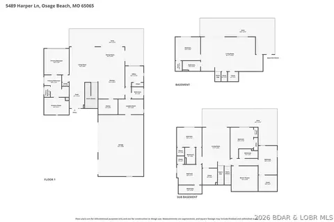 Floorplan - 5489 Harpers Dr, Osage Beach, MO 65065 photo 1 of 1