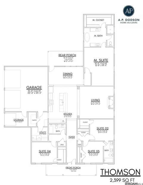 Floorplan - 15952 J Baughman Aly, Walker, LA 70785 photo 1 of 1