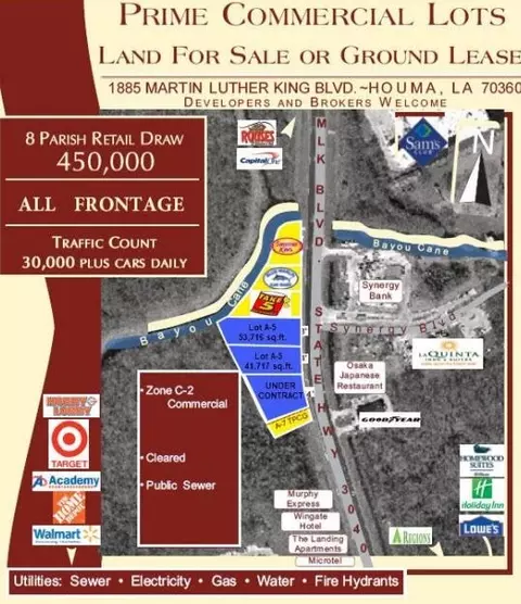 1885 Martin Luther King Blvd, Houma, LA 70360