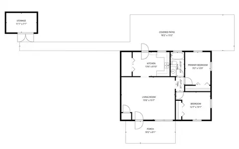 Floorplan - 110 Lambda St, Belle Chasse, LA 70037 photo 1 of 2