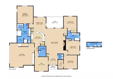Floorplan - 558 Cypress Dr, Luling, LA 70070 photo 4 of 5