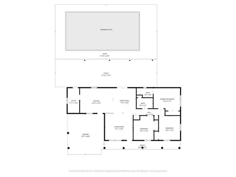 Floorplan - 478 Olive Dr, Slidell, LA 70458 photo 1 of 1