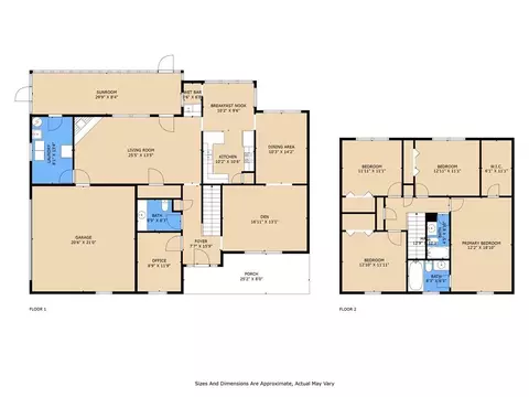 Floorplan - 431 Nighthawk Dr, Slidell, LA 70461 photo 1 of 3