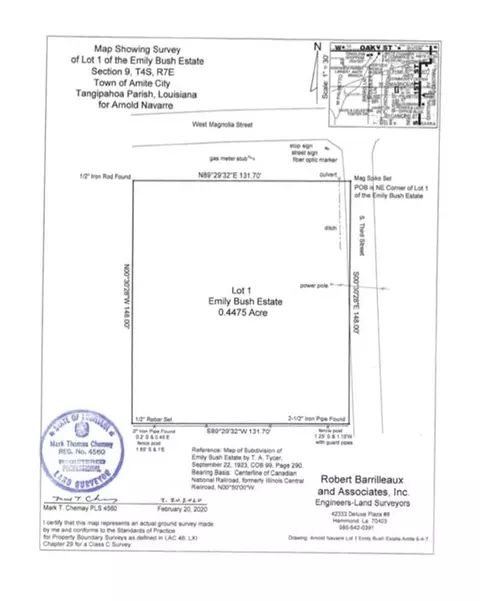 S Third Street, Amite, LA 70422