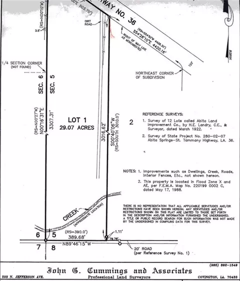 23080 Highway 36, Abita Springs, LA 70420