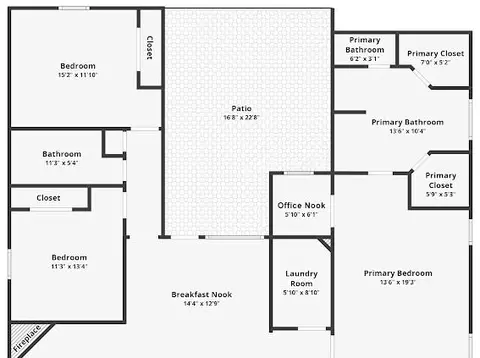 Floorplan - 2400 Cours Carson St, Mandeville, LA 70448 photo 1 of 1