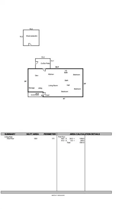 Floorplan - 2501 Jay St, Slidell, LA 70460 photo 1 of 1