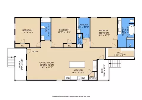 Floorplan - 1805 37th St, Kenner, LA 70065 photo 1 of 2
