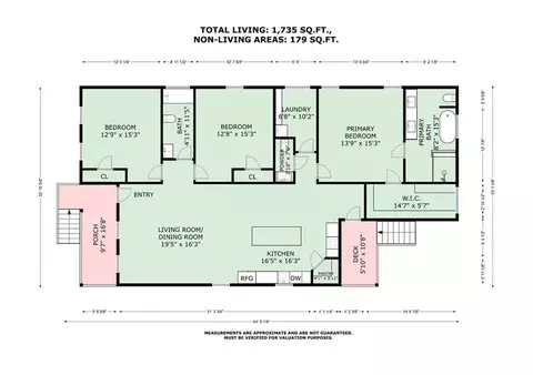 Floorplan - 1805 37th St, Kenner, LA 70065 photo 2 of 2