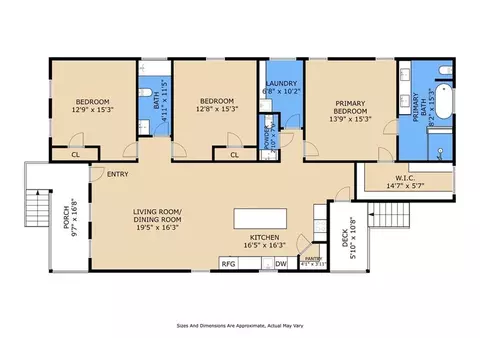 Floorplan - 1805 37th St, Kenner, LA 70065 photo 1 of 2