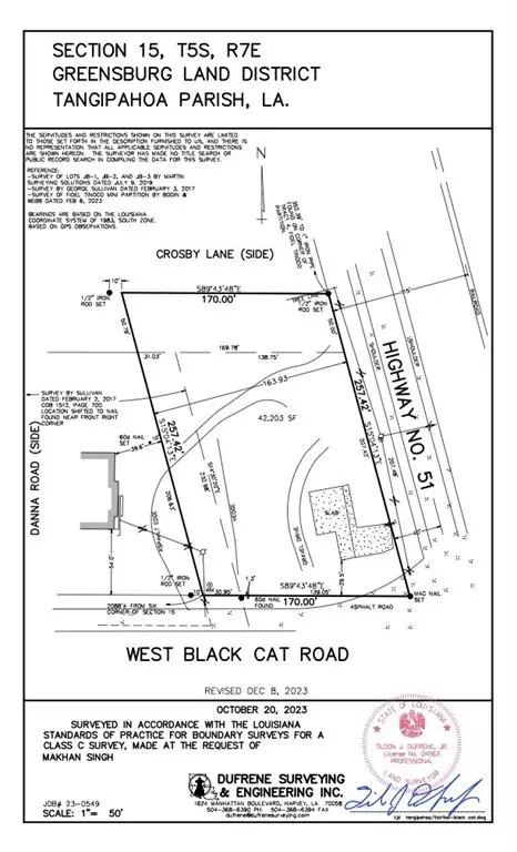 -------------- Us Hwy 51 & Black Cat Rd Road, Tickfaw, LA 70466