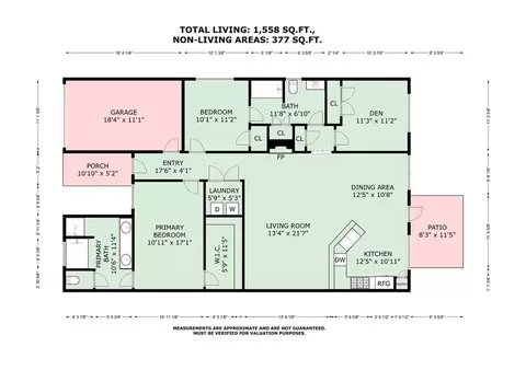 Floorplan - 221 Libra Ave #B, Mandeville, LA 70471 photo 1 of 1