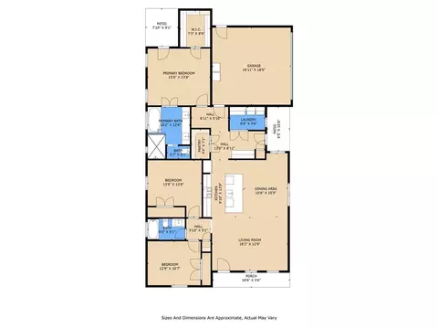 Floorplan - 2020 Begue Ln, Covington, LA 70433 photo 1 of 1