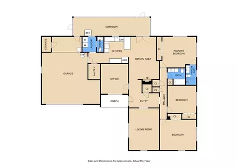 Floorplan - 24 W Levert Dr, Luling, LA 70070 photo 1 of 1