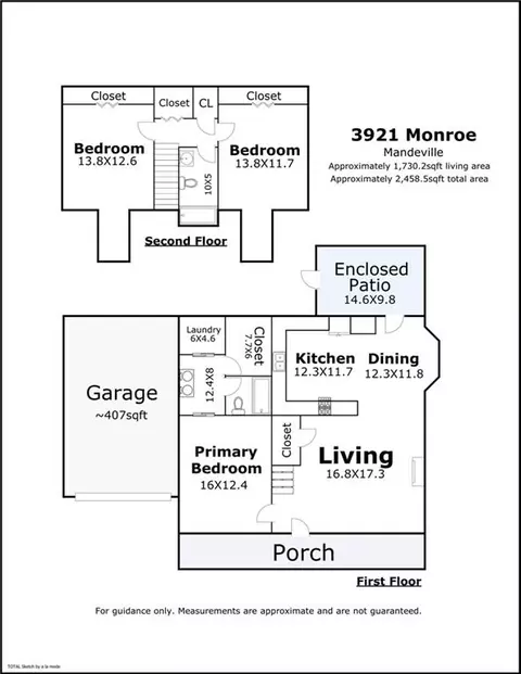 Floorplan - 3921 Monroe St, Mandeville, LA 70448 photo 1 of 1