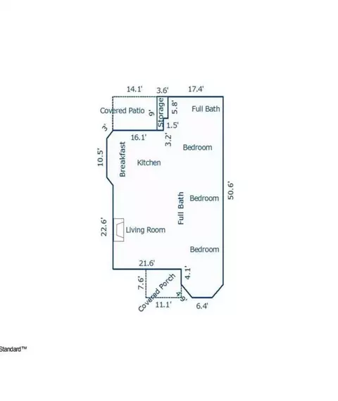 Floorplan - 4524 Ehrhard Dr, Meraux, LA 70075 photo 1 of 1