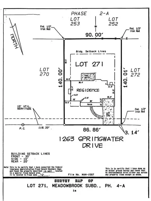 Floorplan - 1263 Springwater Dr, Mandeville, LA 70471 photo 1 of 2