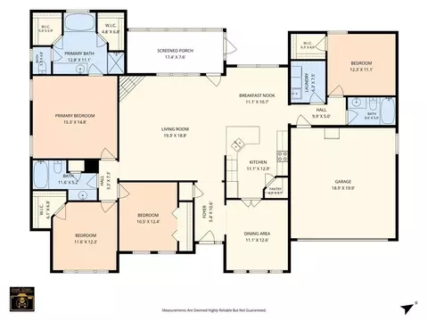 Floorplan - 106 Dogwood Dr, Luling, LA 70070 photo 1 of 1