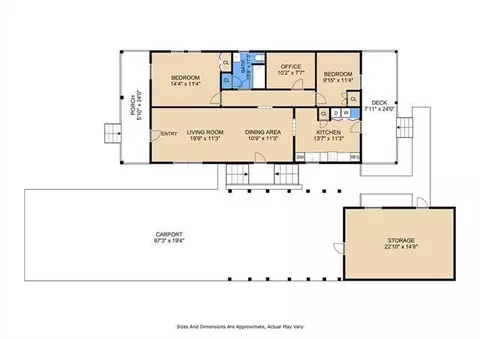 Floorplan - 1114 Lesan Dr, Kenner, LA 70062 photo 1 of 1