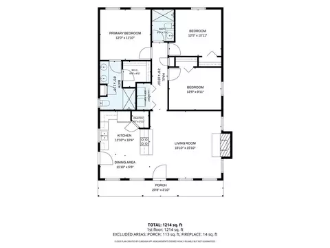 Floorplan - 70208 9th St, Covington, LA 70433 photo 1 of 1