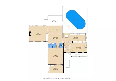 Floorplan - 15 W Levert Dr, Luling, LA 70070 photo 2 of 3