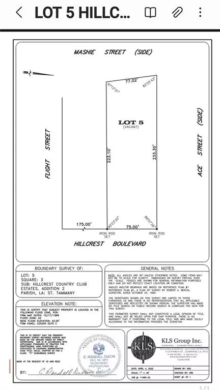 lot5 Hillcrest Blvd, Abita Springs, LA 70420